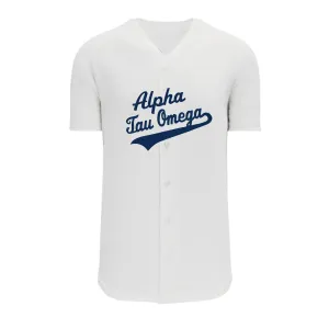 Premium Quality White Mesh Baseball Jersey from ATO