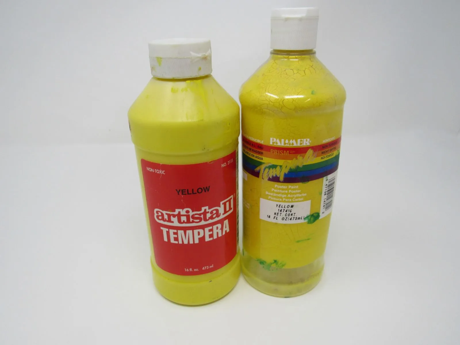 Binny & Smith Inc Artista II Tempera Paint - Lot of 2 Yellow 54-3115-1-134W -- New