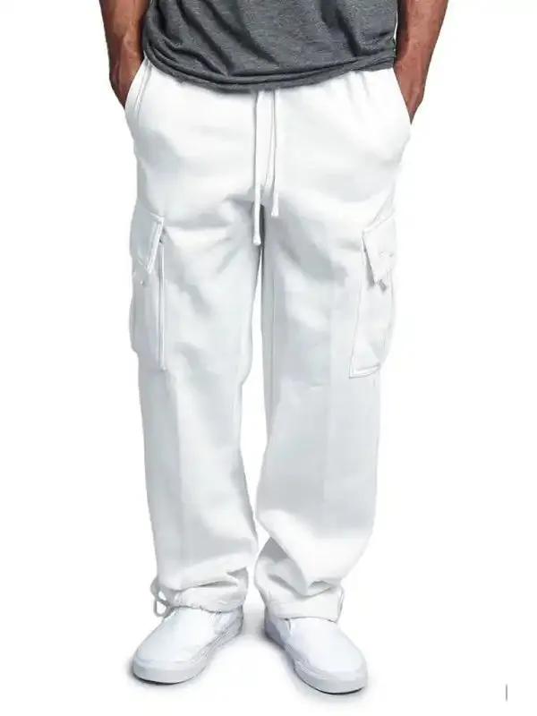 Men’s retro casual leggings trousers, men’s overalls