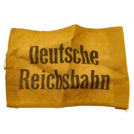 Original German WWII Customized Reichsbahn National Railway Armband