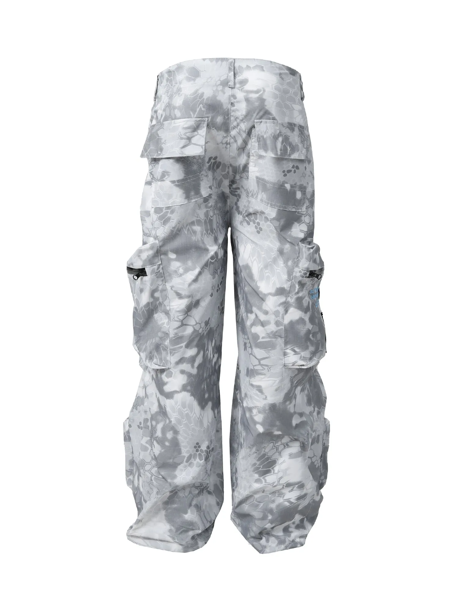 Thesupermade High Street Camouflage Multi-Pocket Woven Pants