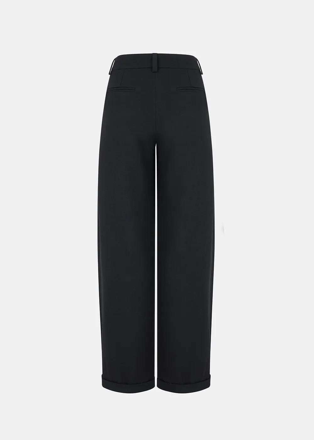 VITO VIRGIN WOOL PANTS BLACK