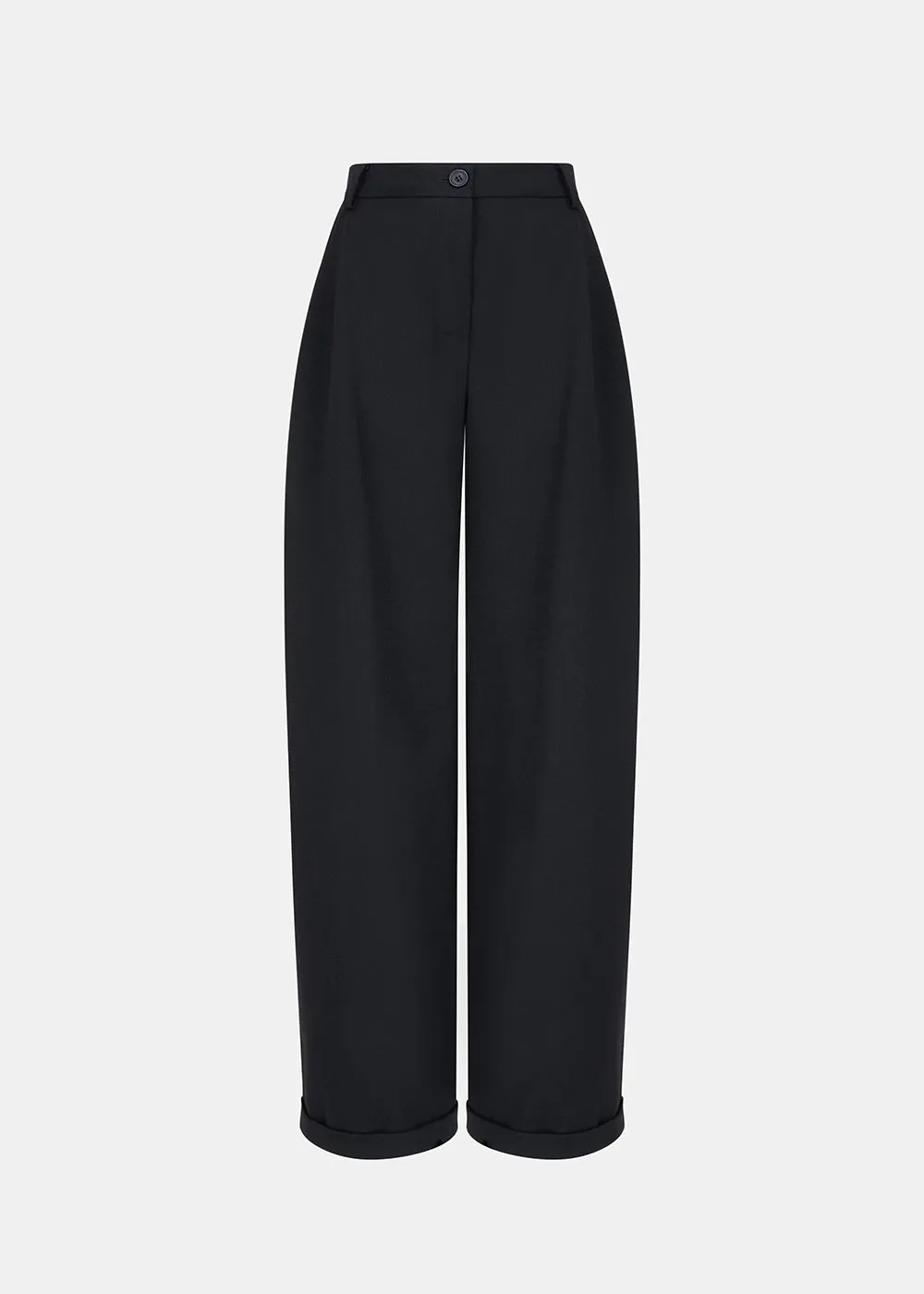 VITO VIRGIN WOOL PANTS BLACK